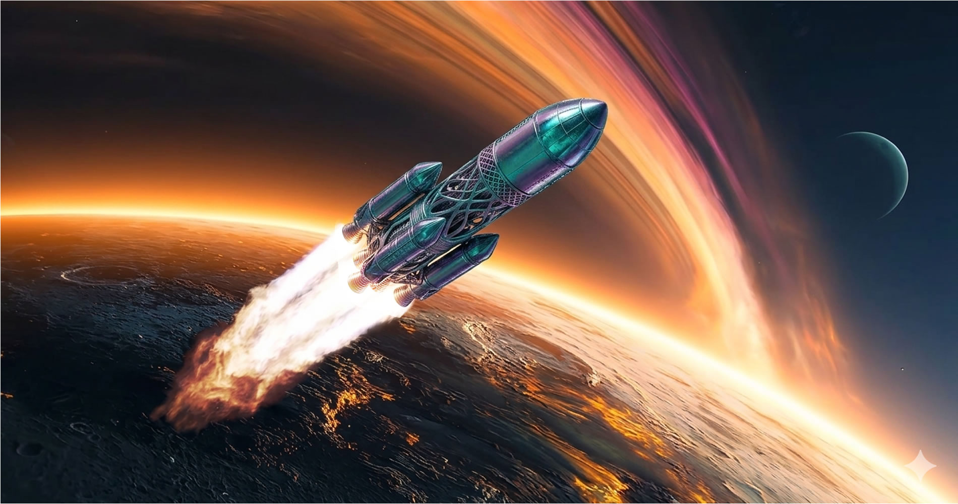 Silent Voyager - Mítago Background
